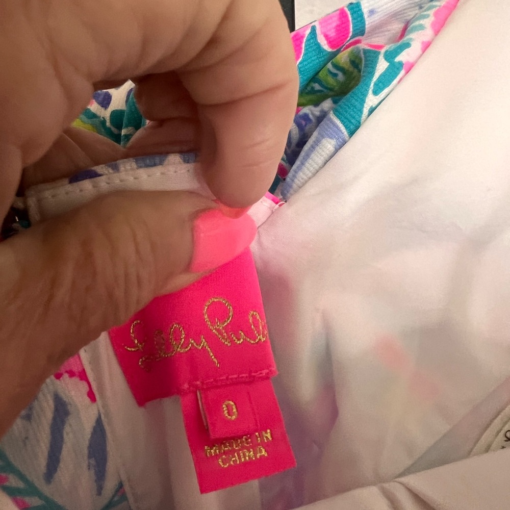 Lilly Pulitzer Shelli Shift size 0 - Picture 7 of 9